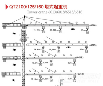百脈建機(jī)QTZ160塔式起重機(jī)