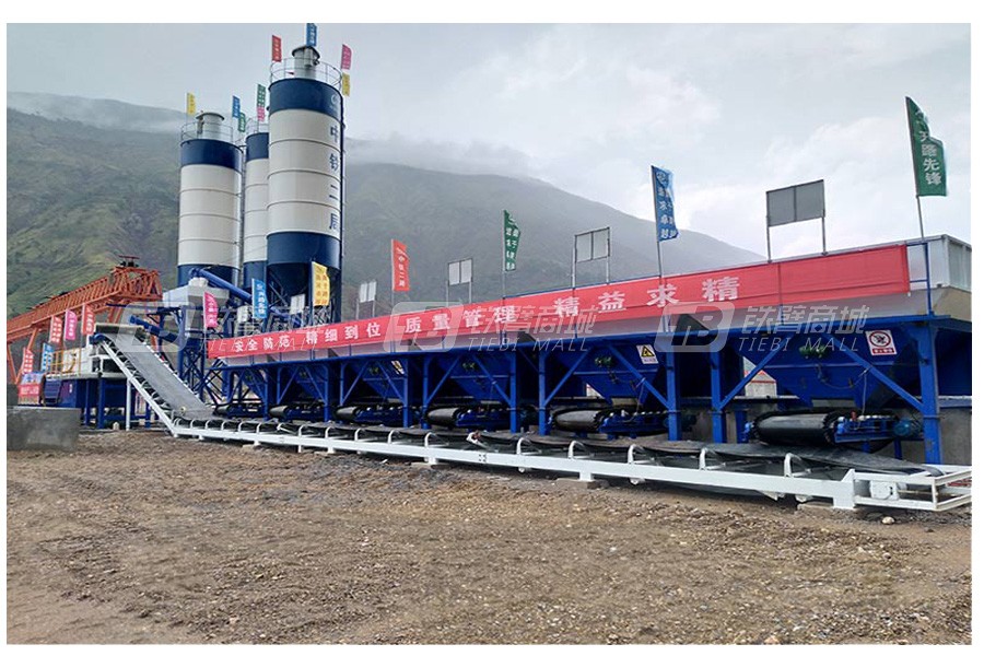 北方路通WCB800穩定土拌和站