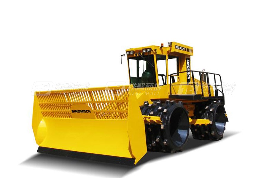 國機(jī)洛建GYL233四輪驅(qū)動(dòng)垃圾填方壓實(shí)機(jī)