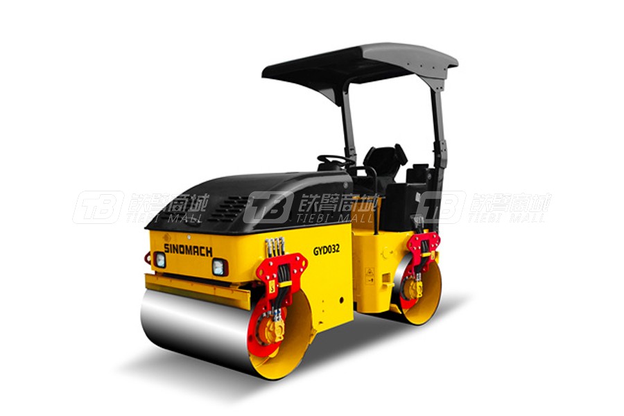 國(guó)機(jī)重工GYD032全液壓雙鋼輪振動(dòng)壓路機(jī)