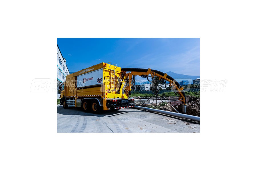 福建海山機(jī)械HSSE26/8非破壞挖掘抽吸車