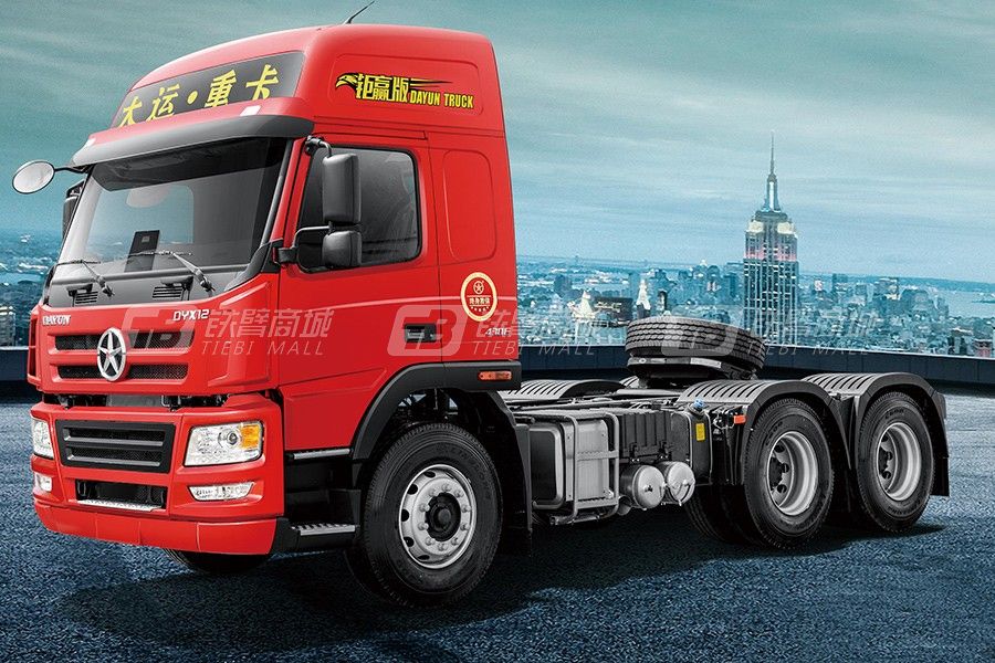 大運(yùn)新N8E鉅贏2.0版 6x4 430馬力牽引車