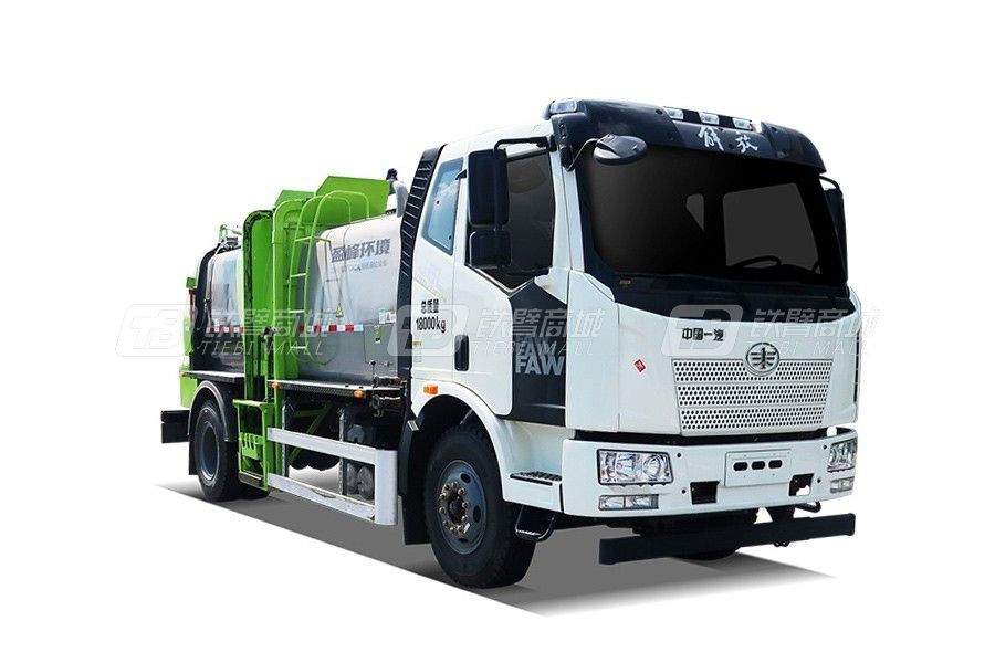 盈峰環(huán)境ZBH5180TCACAE6（18噸）餐廚垃圾車(chē)