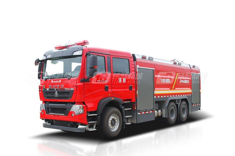 中聯重科ZLF5340GXFPM180泡沫/水罐消防車