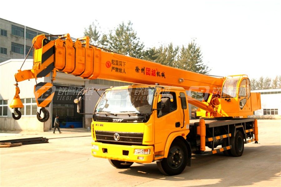 凱諾機械YQ-12000（東風黃）汽車起重機