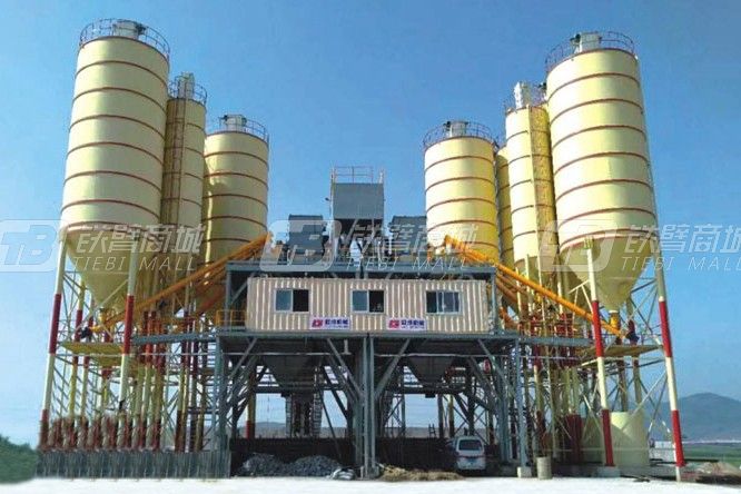 冠成機械HZS50標準混凝土攪拌站