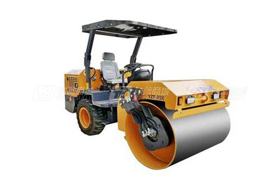 洛陽盈盛YZF-35X單鋼輪震動壓路機(jī)