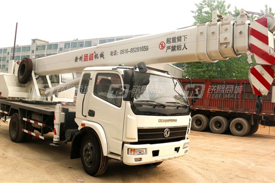 凱諾機械YQ-12000（東風白）汽車起重機